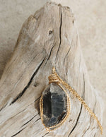 Load image into Gallery viewer, irregular shape herkimer diamond pendant