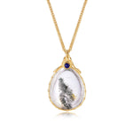 Load image into Gallery viewer, pine tree phantom quartz pendant