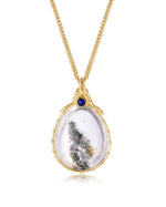 Load image into Gallery viewer, pine tree phantom quartz pendant