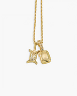 Load image into Gallery viewer, Gemini Moonstone Zodiac Energy Necklace