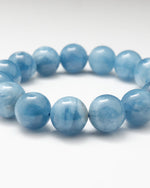 Load image into Gallery viewer, Aquamarine Bracelet (Natural Inclusion)