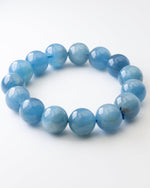 Load image into Gallery viewer, Aquamarine Bracelet (Natural Inclusion)
