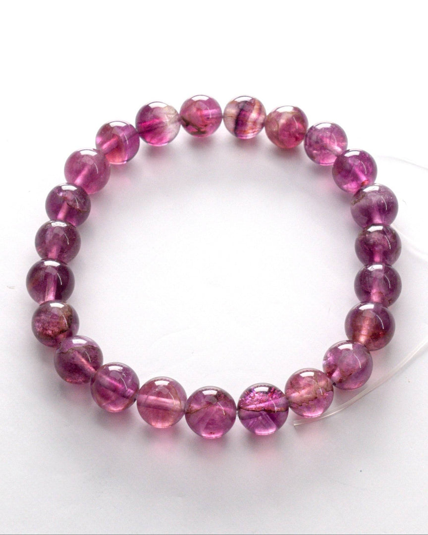 Purple Fluorite Bracelet