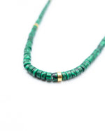 Load image into Gallery viewer, Peacock Stone Necklace