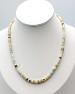 Load image into Gallery viewer, Rainbow Calcite Stone Necklace