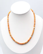 Load image into Gallery viewer, Orange Chalcedony Stone Necklace