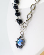 Load image into Gallery viewer, Cyber Rhinestones Beaded Necklace