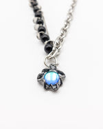 Load image into Gallery viewer, Cyber Rhinestones Beaded Necklace