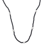 Load image into Gallery viewer, Black Pearl Cross Pendant Necklace