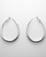 Load image into Gallery viewer, Flat Hoops Earrings