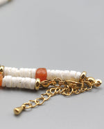 Load image into Gallery viewer, White Shell Stone Necklace
