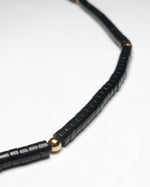 Load image into Gallery viewer, Black Agate Stone Necklace