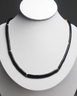 Load image into Gallery viewer, Black Agate Stone Necklace