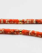 Load image into Gallery viewer, Orange Chalcedony Stone Necklace