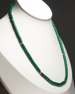 Load image into Gallery viewer, Peacock Stone Necklace