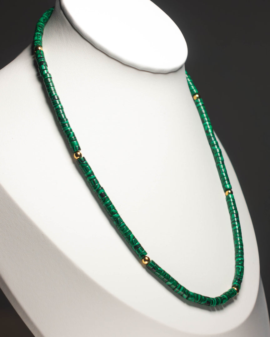 Peacock Stone Necklace