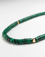 Load image into Gallery viewer, Peacock Stone Necklace