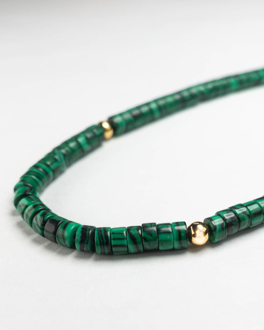 Peacock Stone Necklace