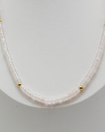Load image into Gallery viewer, Baby Pink Chalcedony Stone Necklace