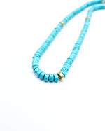 Load image into Gallery viewer, Turquoise Stone Necklace