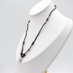 Load image into Gallery viewer, Tiger Eye & Onyx Stone Necklace