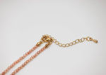 Load image into Gallery viewer, Pink Crushed Stone Necklace