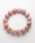 Load image into Gallery viewer, Pink Agate Bracelet (Nude Rose)