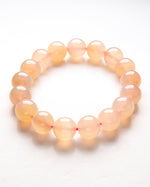 Load image into Gallery viewer, Pink Agate Bracelet (Peach)