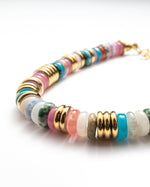 Load image into Gallery viewer, Rainbow Gemstone Bracelet