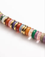 Load image into Gallery viewer, Rainbow Gemstone Bracelet