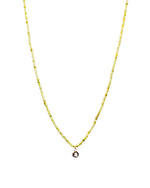 Load image into Gallery viewer, Green Crushed Stone Necklace
