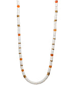 Load image into Gallery viewer, White Shell Stone Necklace