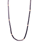 Load image into Gallery viewer, Black Agate Stone Necklace