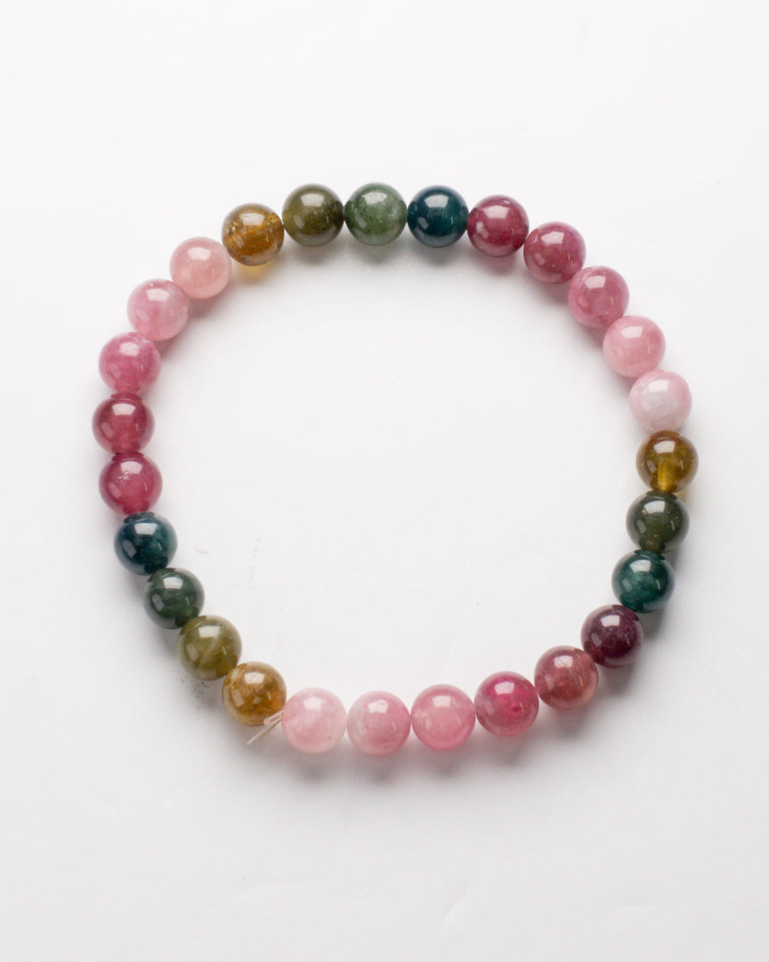 Watermelon Tourmaline Bracelet