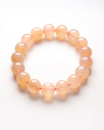 Load image into Gallery viewer, light pink agate bracelet
