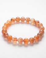 Load image into Gallery viewer, orange agate bracelet