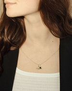 Load image into Gallery viewer, Libra Obsidian Zodiac Energy Necklace