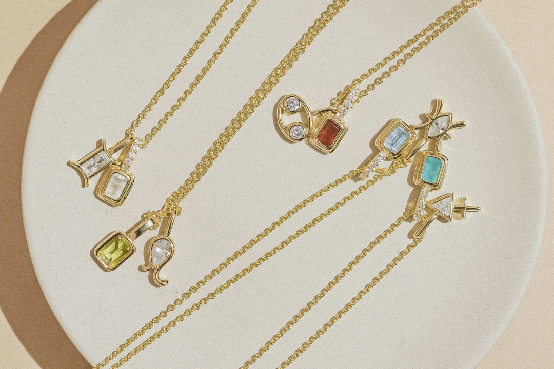 Leo Fluorite Zodiac Energy Necklace