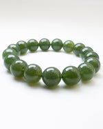 Load image into Gallery viewer, Seraphinite Bracelet (Dark Green)