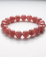 Load image into Gallery viewer, Strawberry Quartz Bracelet