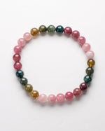 Load image into Gallery viewer, Watermelon Tourmaline Bracelet (Rich Color)