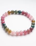 Load image into Gallery viewer, Watermelon Tourmaline Bracelet (Rich Color)