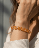 Load image into Gallery viewer, Hematoid Quartz Bracelet (Yellow)