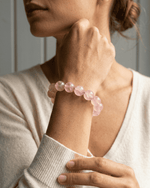 Load image into Gallery viewer, Madagascar Rose Quartz Bracelet
