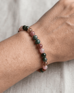 Load image into Gallery viewer, Watermelon Tourmaline Bracelet (Rich Color)