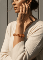 Load image into Gallery viewer, Yellow Azeztulite Bracelet (Free-Form Cut)