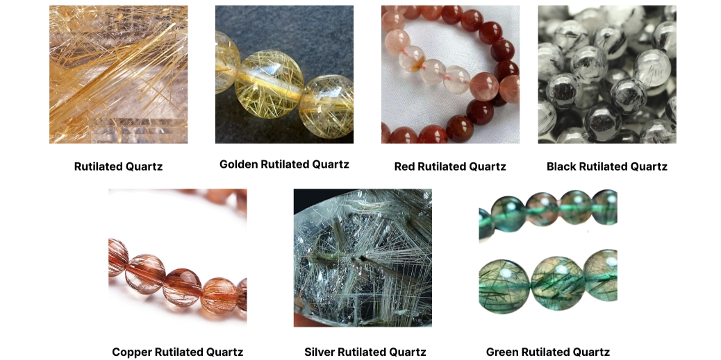 Rutilated Quartz: Types, Colors, Meanings