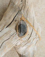 Load image into Gallery viewer, irregular shape herkimer diamond pendant
