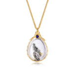 Load image into Gallery viewer, pine tree phantom quartz pendant
