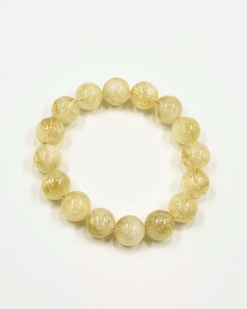 Hematoid Quartz Bracelet(Light Golden)